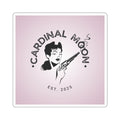 Cardinal Moon Logo Die-Cut Sticker
