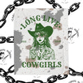 Long Live Cowgirls Fleece Blanket