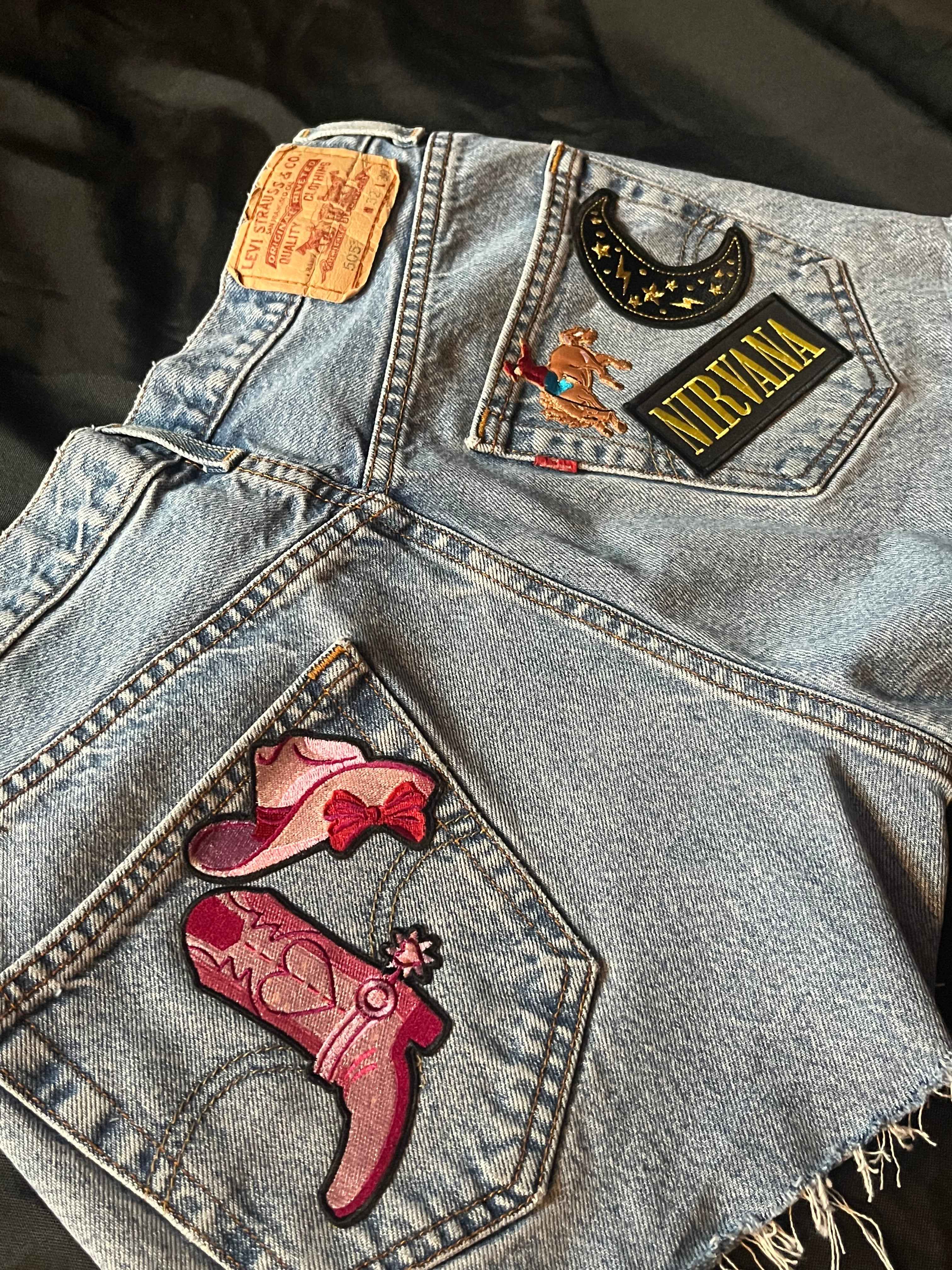 Vintage Levi’s Reworked Cut-Off Shorts — Size 32