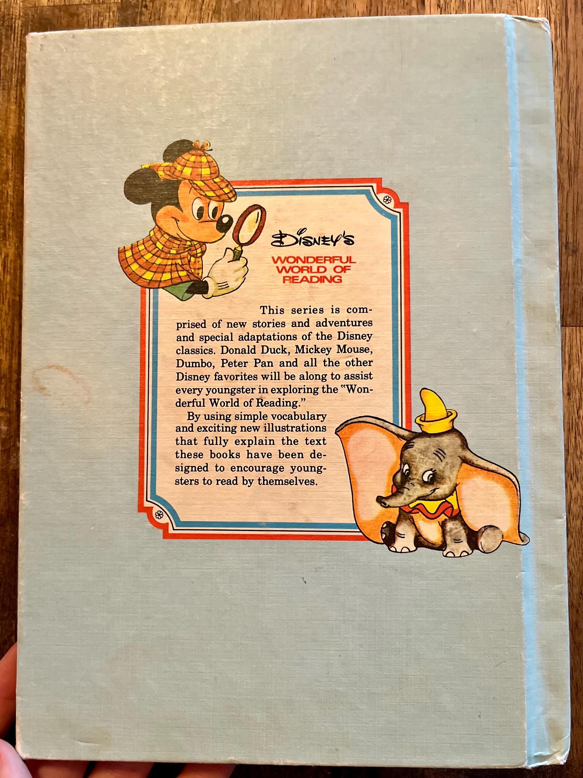 1973 Walt Disney The Sorceror’s Apprentice | Wonderful World of Reading | Classic Kids Hardcover Book