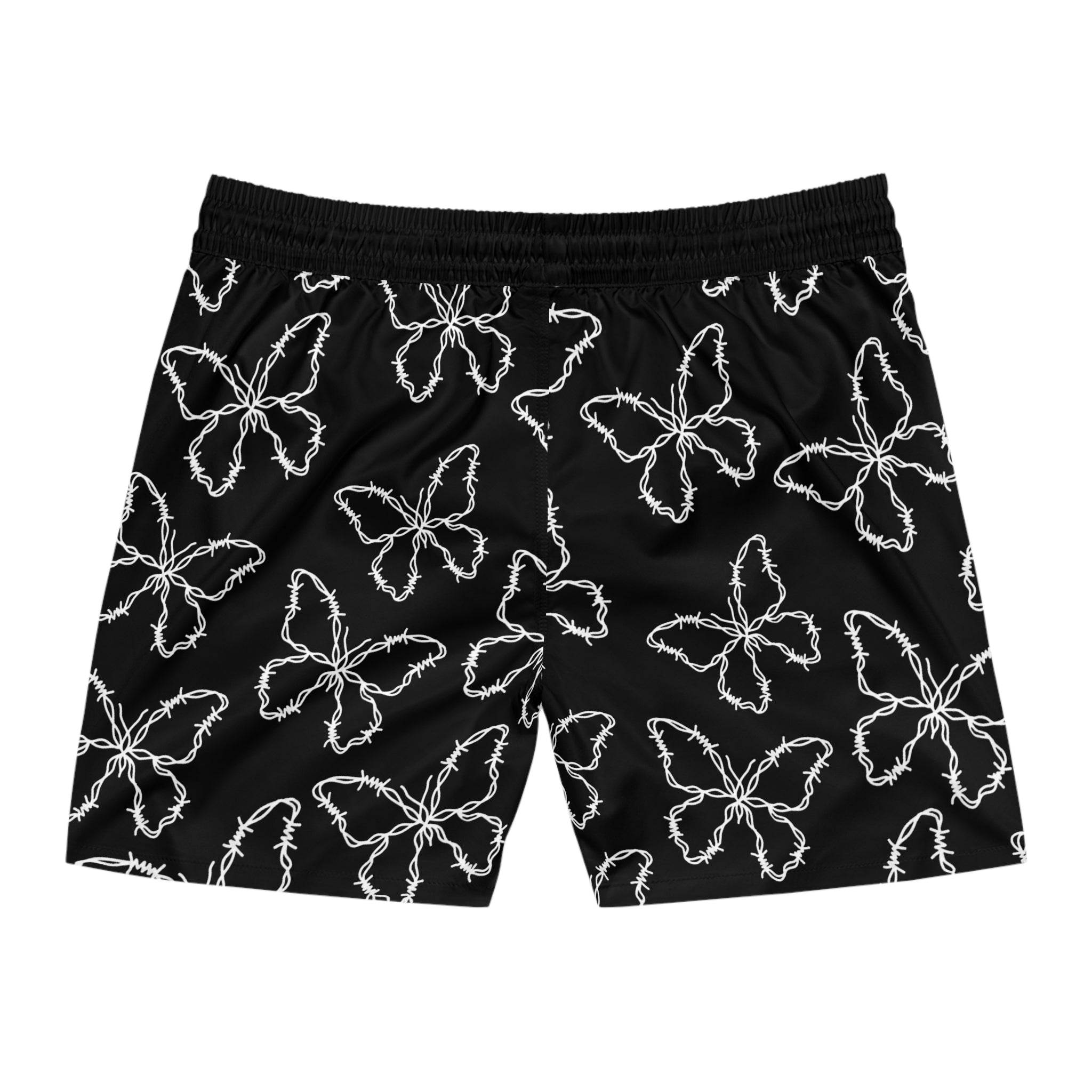Barbed Wire Swim Shorts | Cardinal Moon Apparel