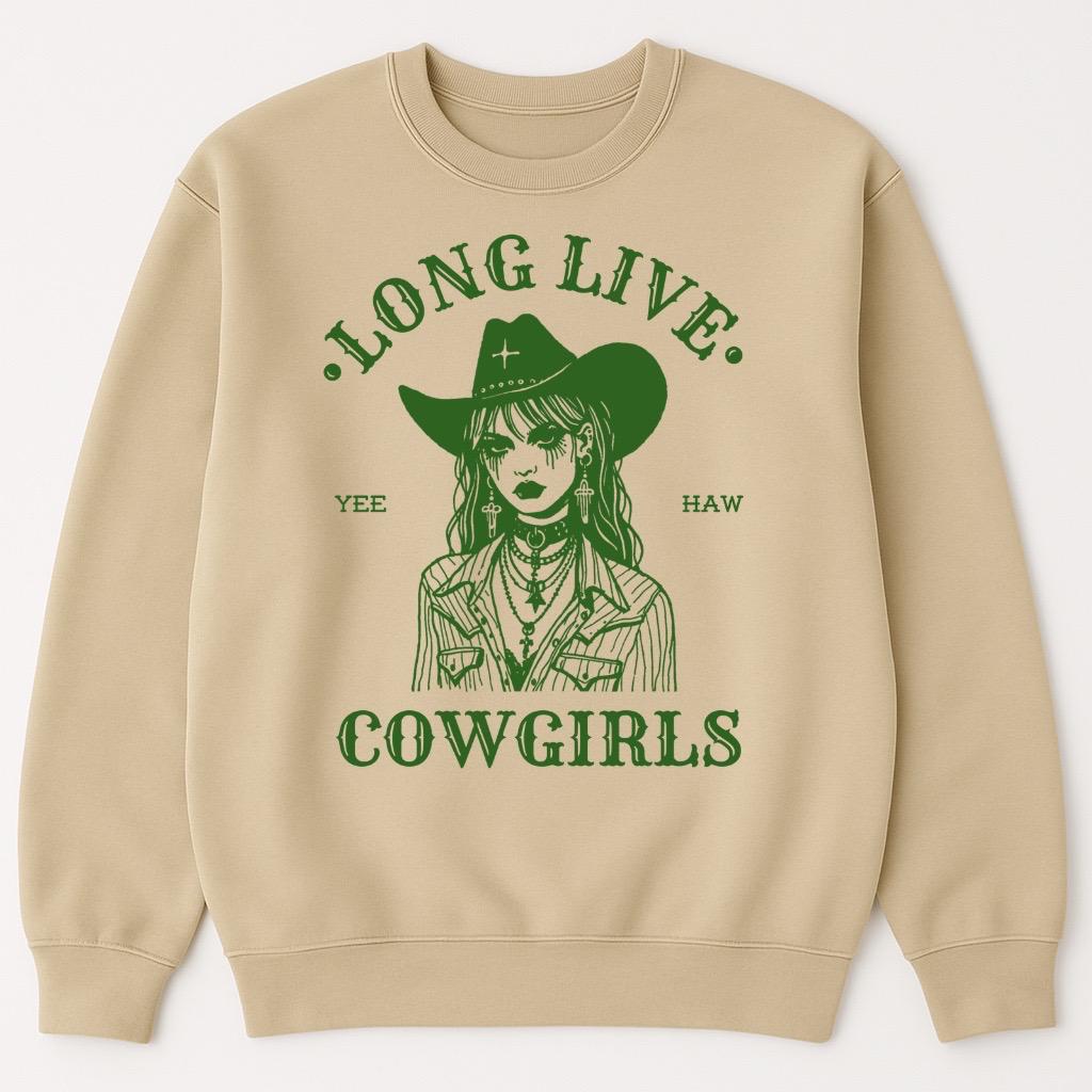 Long Live Cowgirls Crewneck