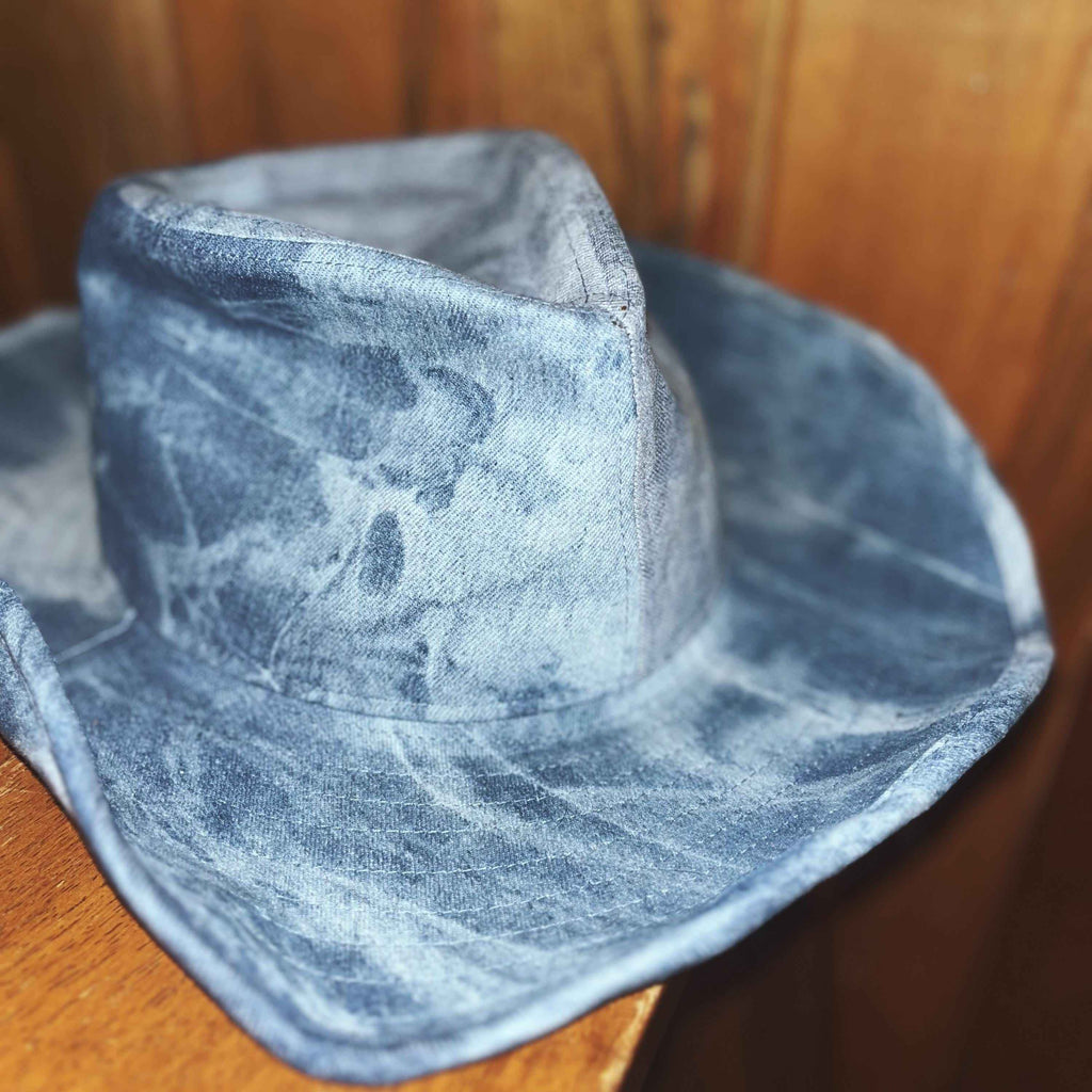 Wyeth Walker Washed Denim Cowboy Hat