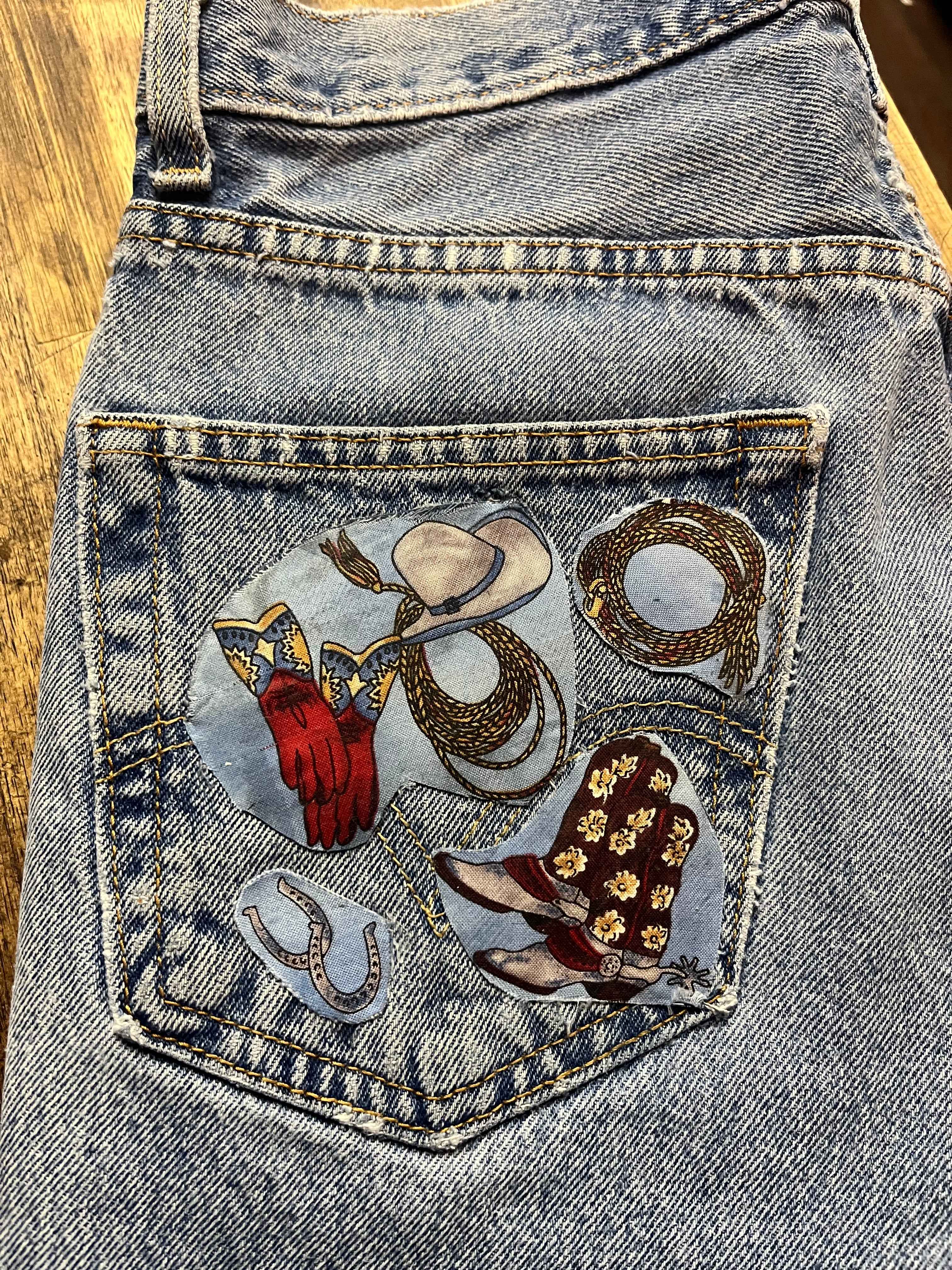 Vintage Levi’s Reworked Cut-Off Shorts — Size 32