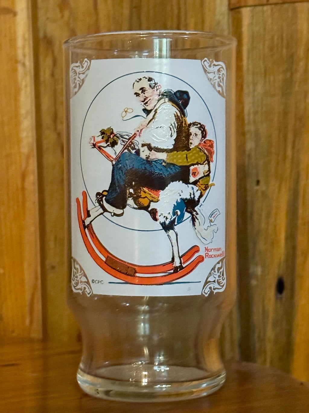 Norman Rockwell Glasses – Set of 4, Country Time Promo