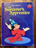 1973 Walt Disney The Sorceror’s Apprentice | Wonderful World of Reading | Classic Kids Hardcover Book