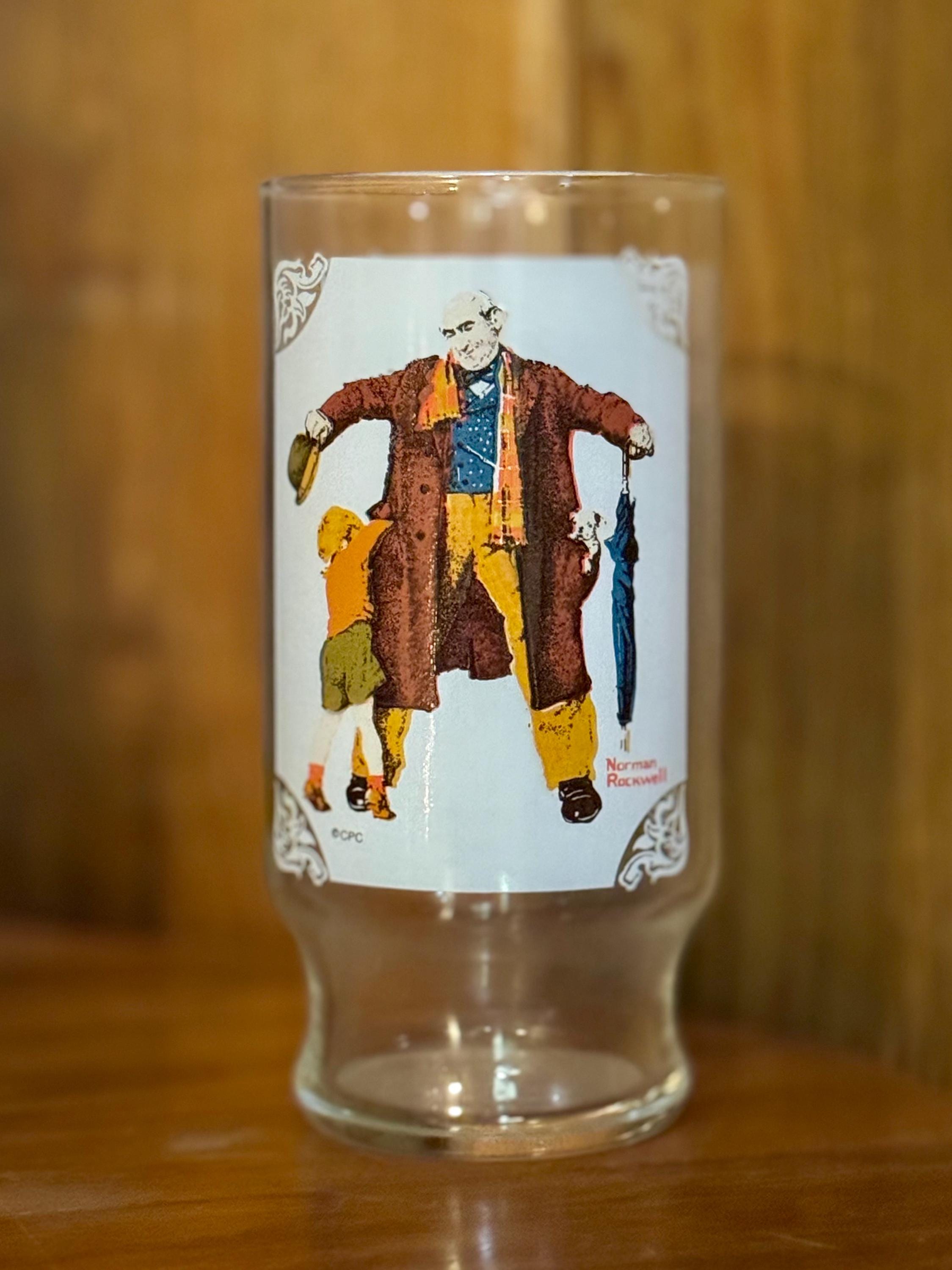 Norman Rockwell Glasses – Set of 4, Country Time Promo
