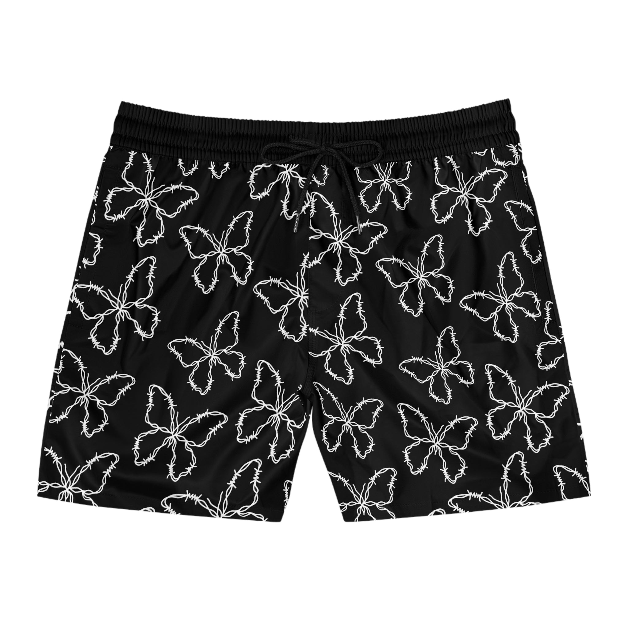Barbed Wire Swim Shorts | Cardinal Moon Apparel