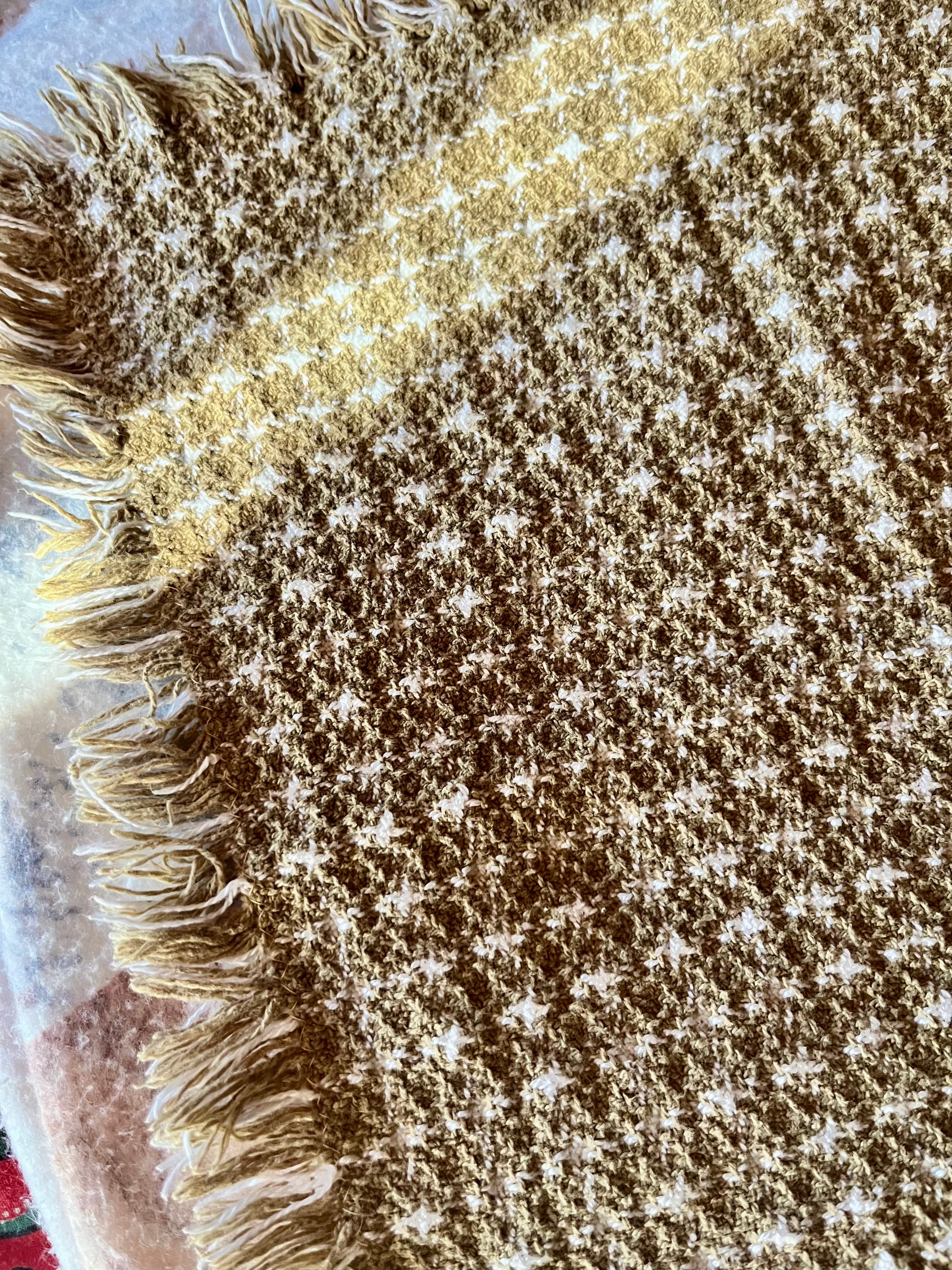 Woven Textile w/ Fringe