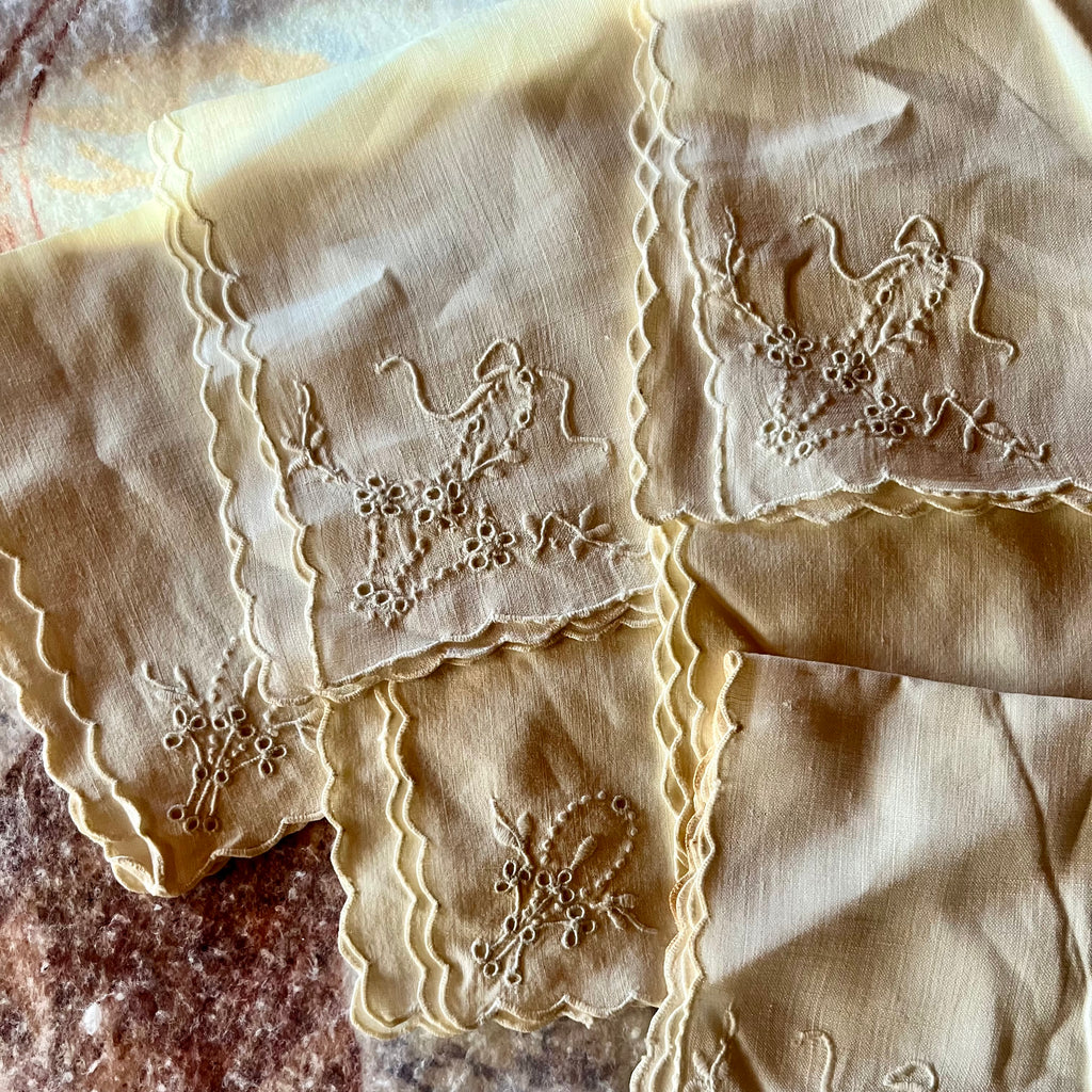 Handkerchief/Table Linen Bundle (Set of 6$