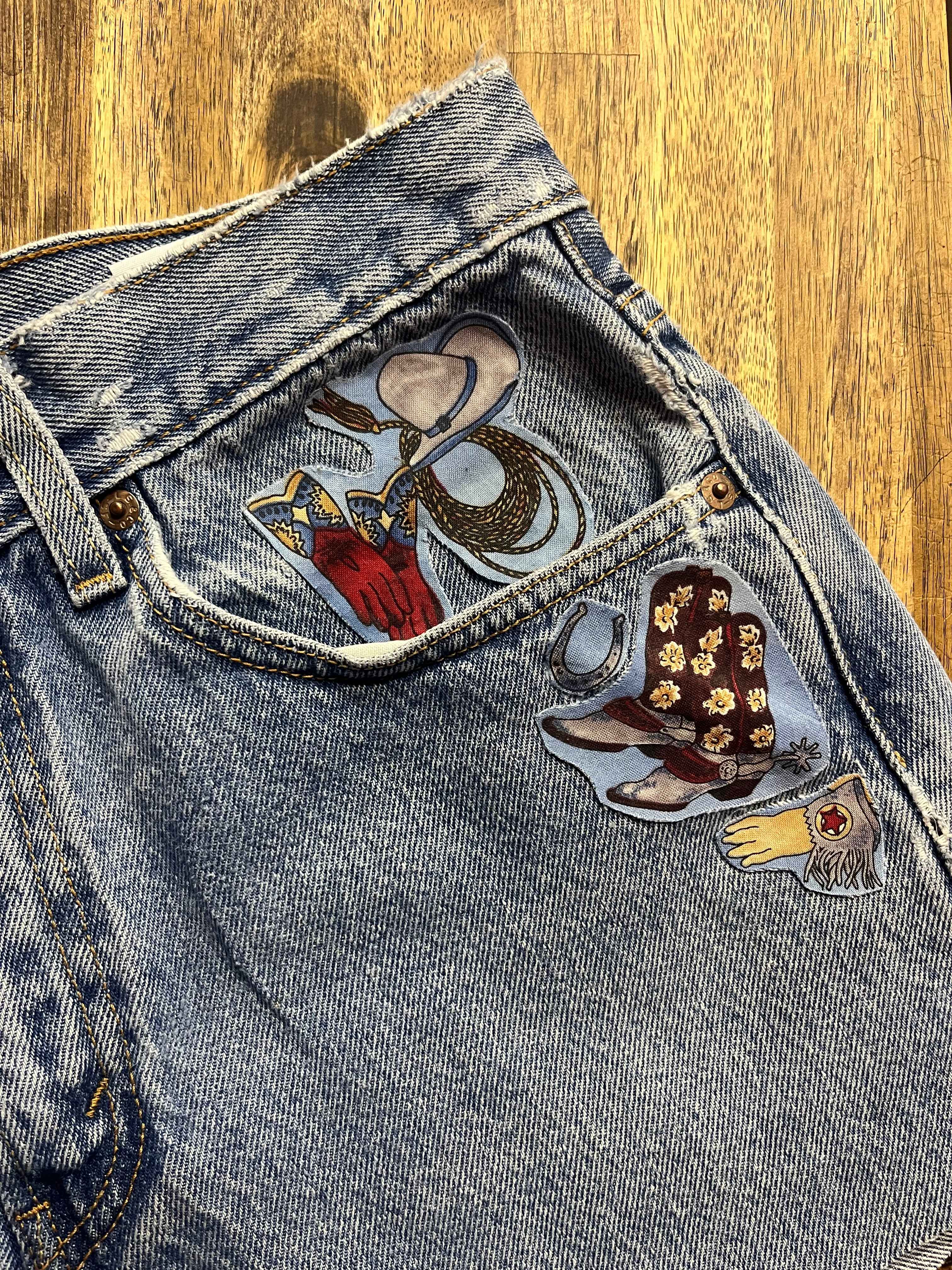 Vintage Levi’s Reworked Cut-Off Shorts — Size 32
