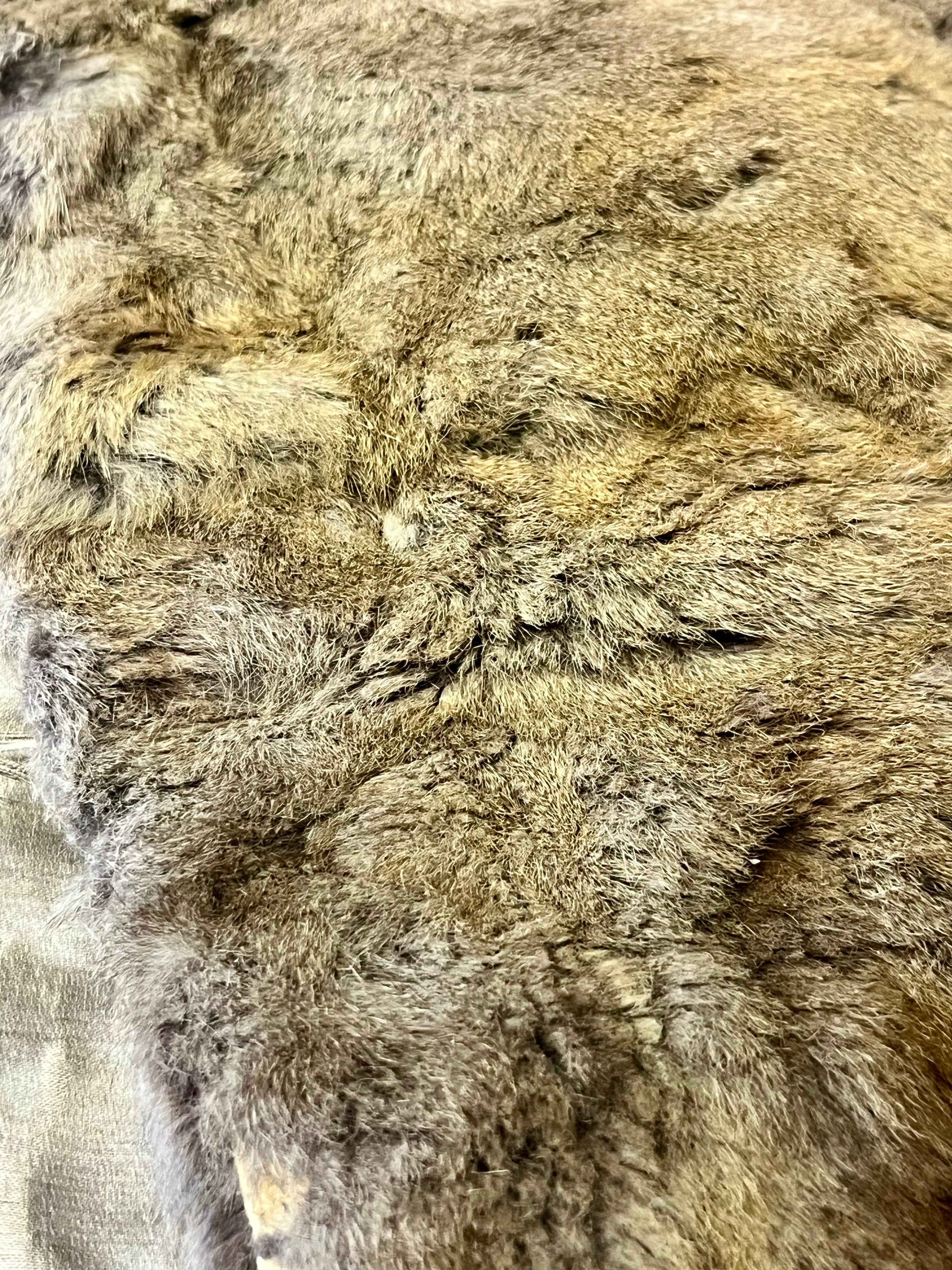 1920s Vintage Mink Fur Shoulder Pelt | Antique Stole Collar | Light Tone Old Hollywood Wrap