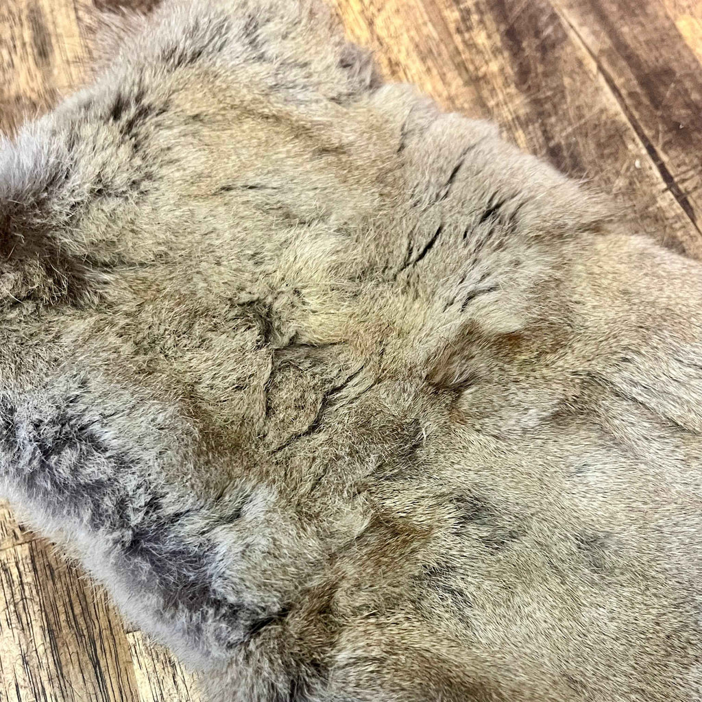 1920s Vintage Mink Fur Shoulder Pelt | Antique Stole Collar | Light Tone Old Hollywood Wrap