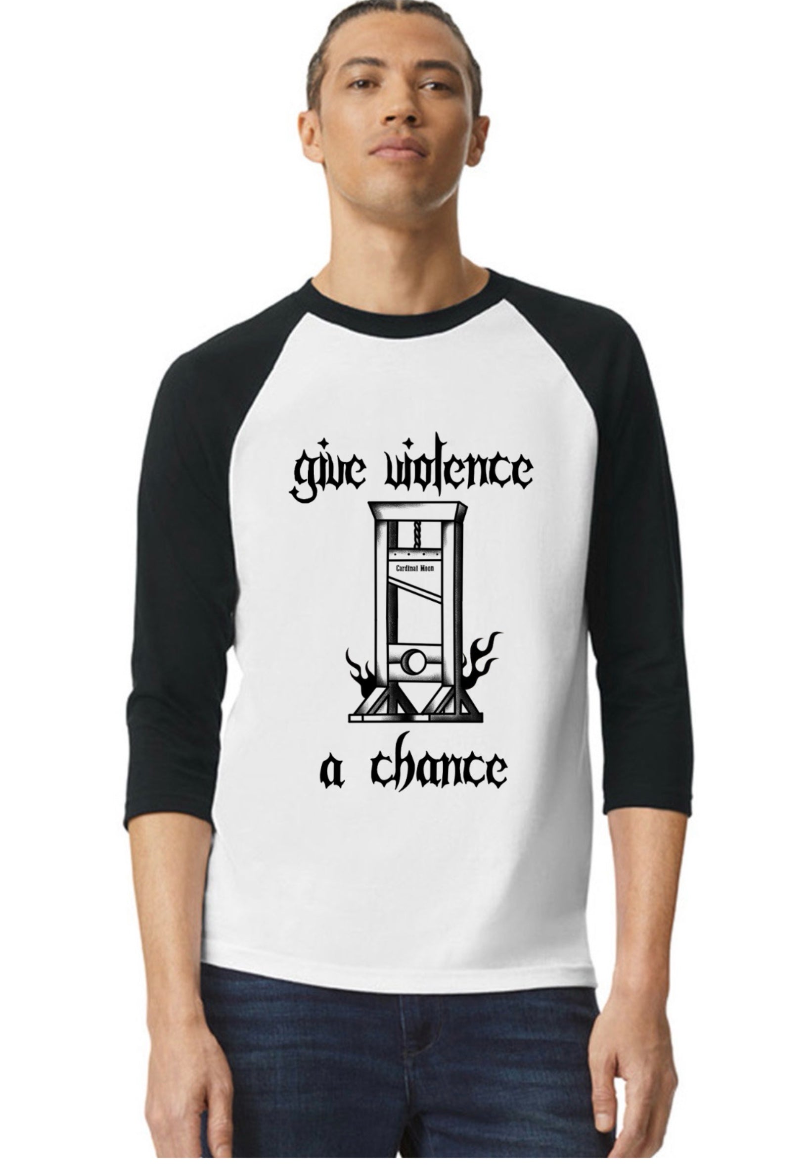 Violence Baseball Tee