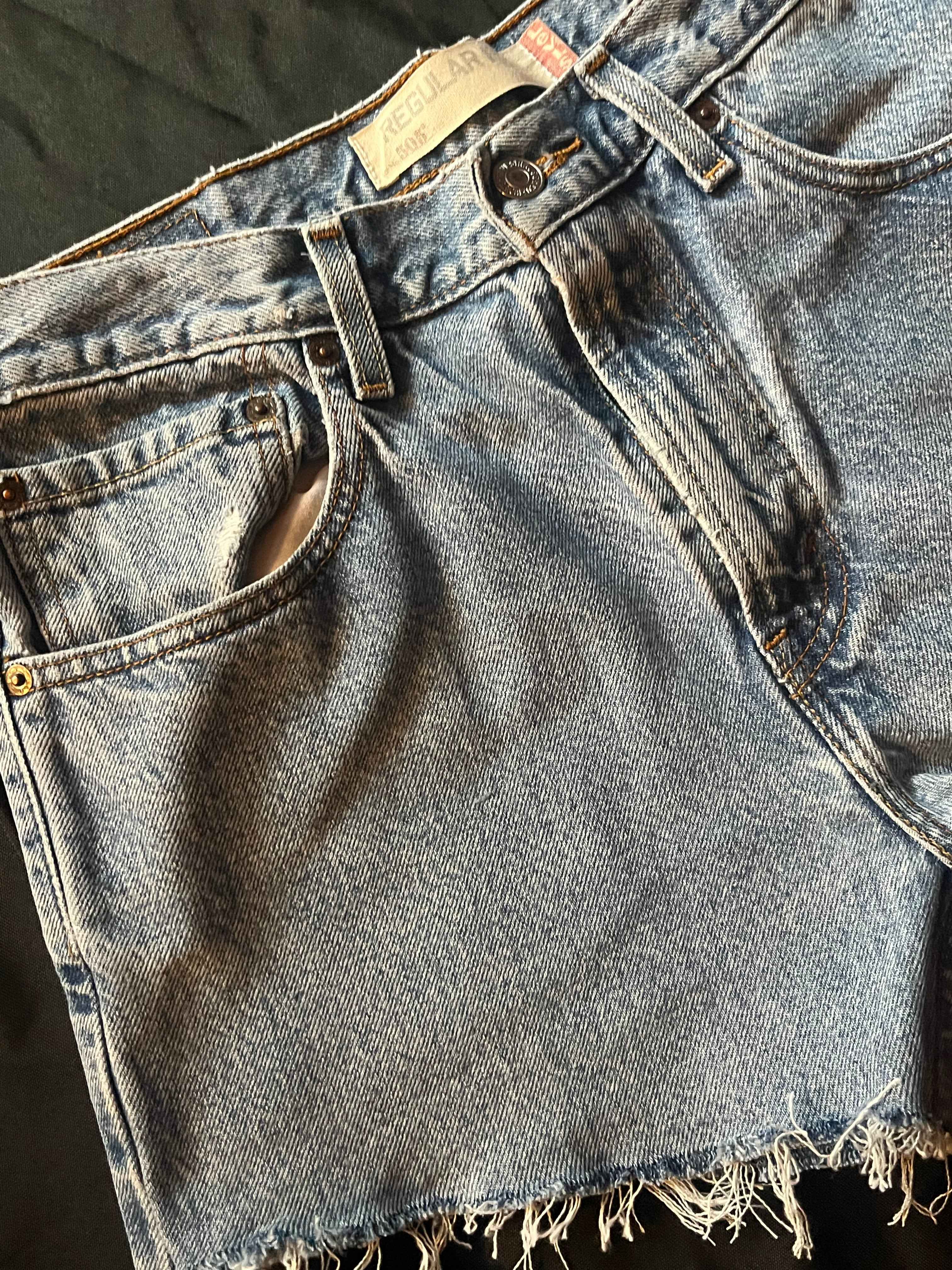 Vintage Levi’s Reworked Cut-Off Shorts — Size 32