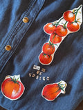 Rize Up Cotton Vest with Vintage Tapestry Patches