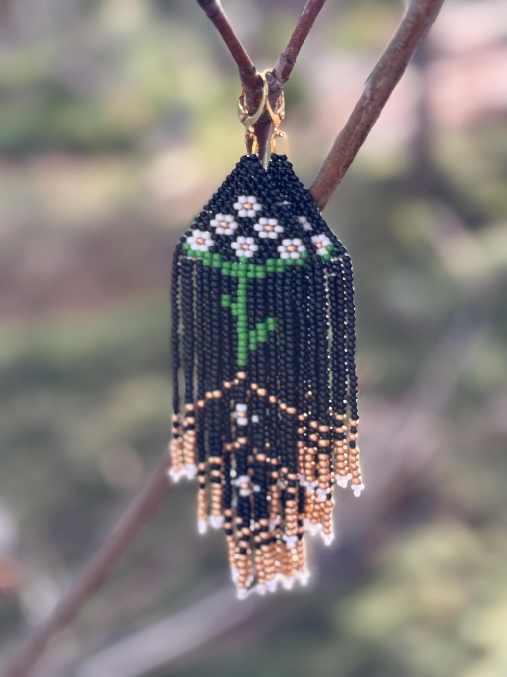 Yarrow Fringe Earrings — Moon Mamma Wares